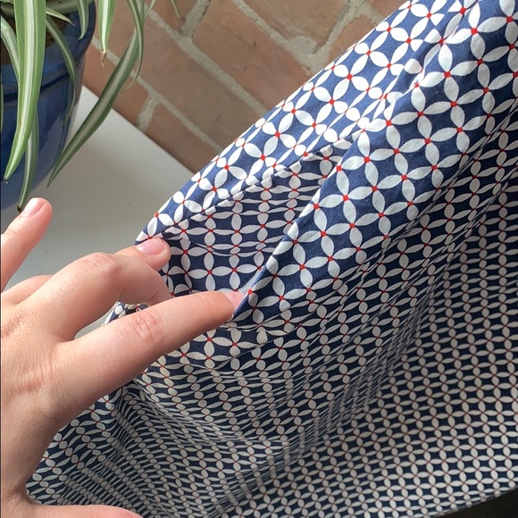 J. Crew | Geometric Pocket Shift Dress | Size 8 - Picture 6 of 7